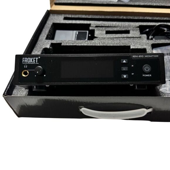 FROKET IEM810 PRO UHF Mono Wireless in Ear Monitor System 1 Body Pack - Picture 3 of 10